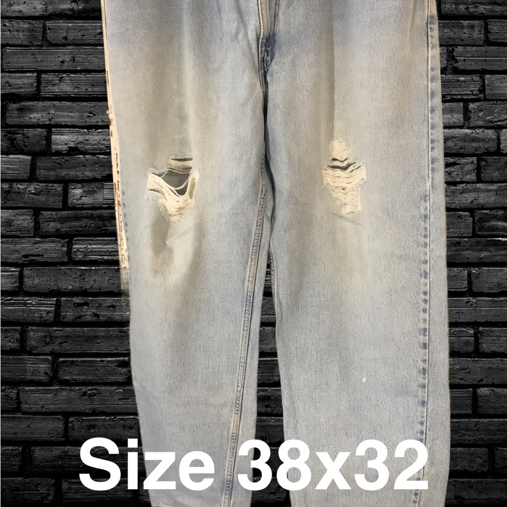 Levi's Blue Relaxed Jeans with Natural Fading